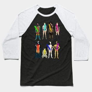 Neon Space Pride Equality Baseball T-Shirt